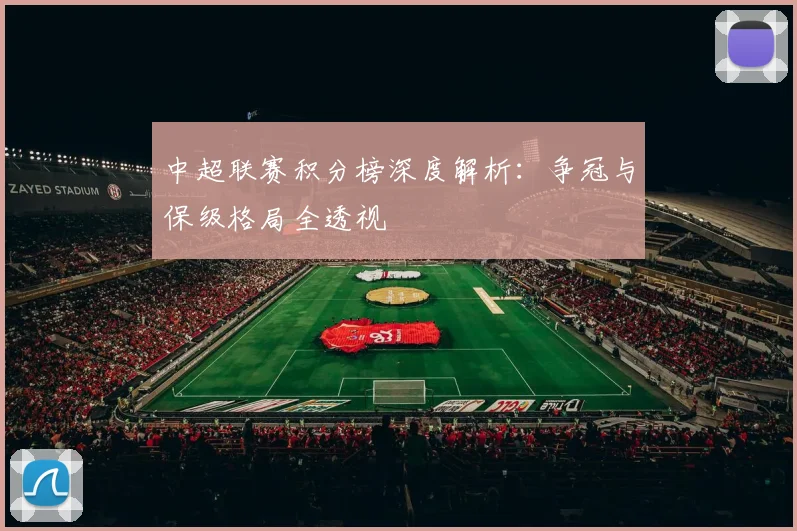 中超联赛积分榜深度解析：争冠与保级格局全透视